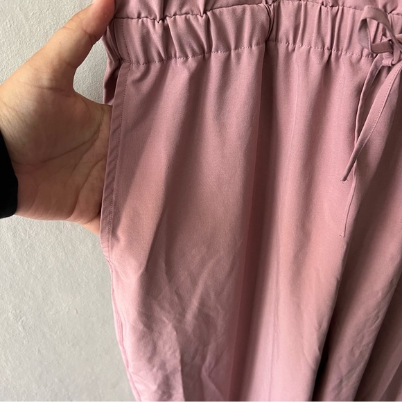 Abercrombie & Fitch Pink Mauve Jumpsuit Size Large - Picture 8 of 8